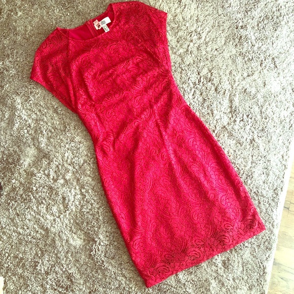 Badgley Mischka Lace Dress 💗💓💝 - Picture 3 of 8